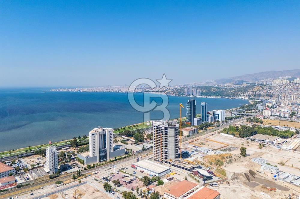 Folkart Towers Deniz ve Şehir Manzaralı Köşe 2+1 Satılık Daire