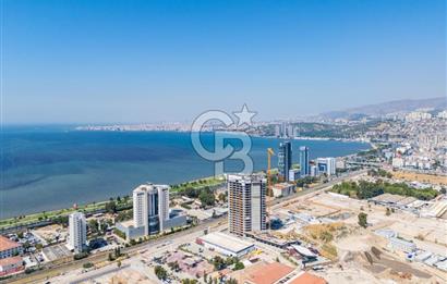 Folkart Towers Deniz ve Şehir Manzaralı Köşe 2+1 Satılık Daire
