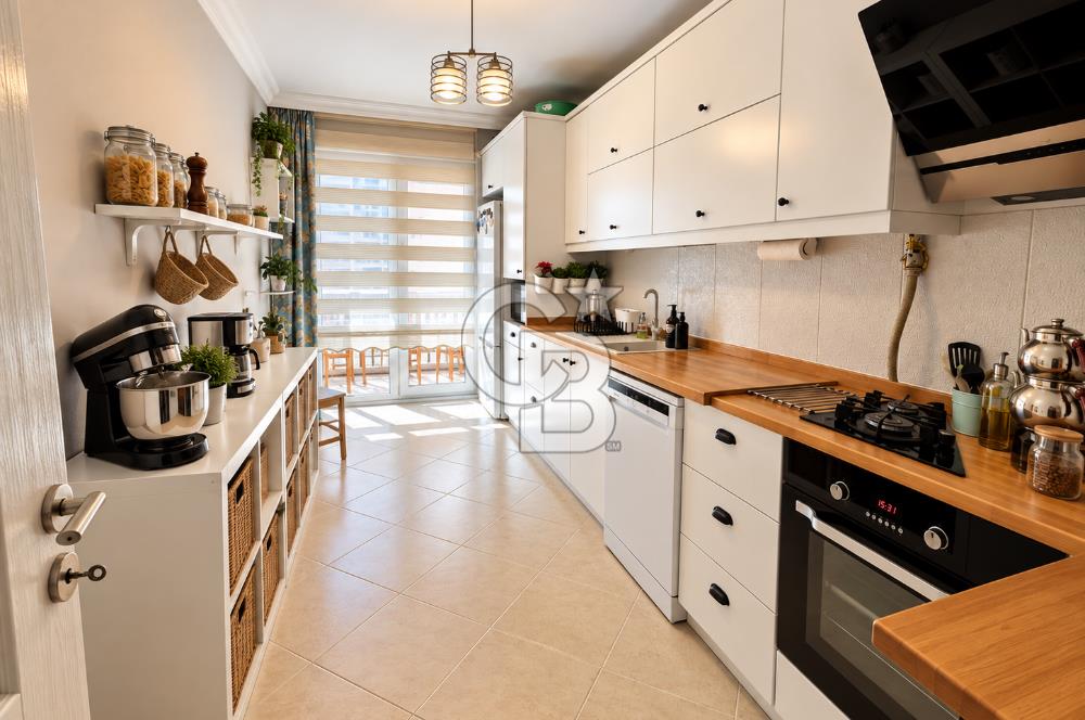 ANIT PARK SİTESİNDE 135 M² NET, GENİŞ BALKONLU 3+1 