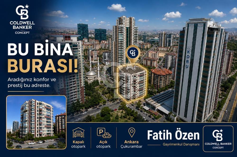 ÇUKURAMBAR IN PRESTİJLİ LOKASYONUNDA SAUNALI GENİŞ KİRALIK 4+1