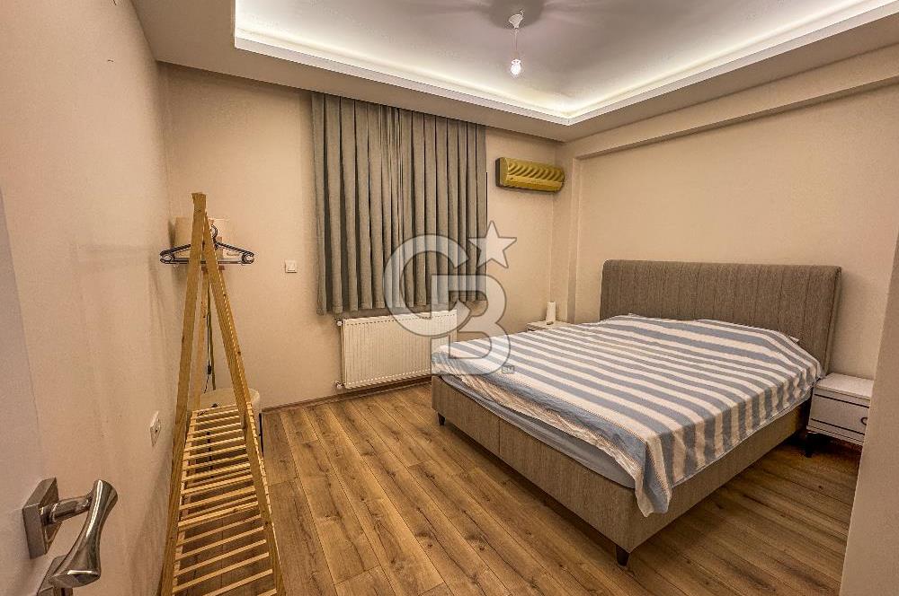 KARŞIYAKA ŞEMİKLER PARK CEPHELİ EŞYALI KİRALIK 2+1 DAİRE