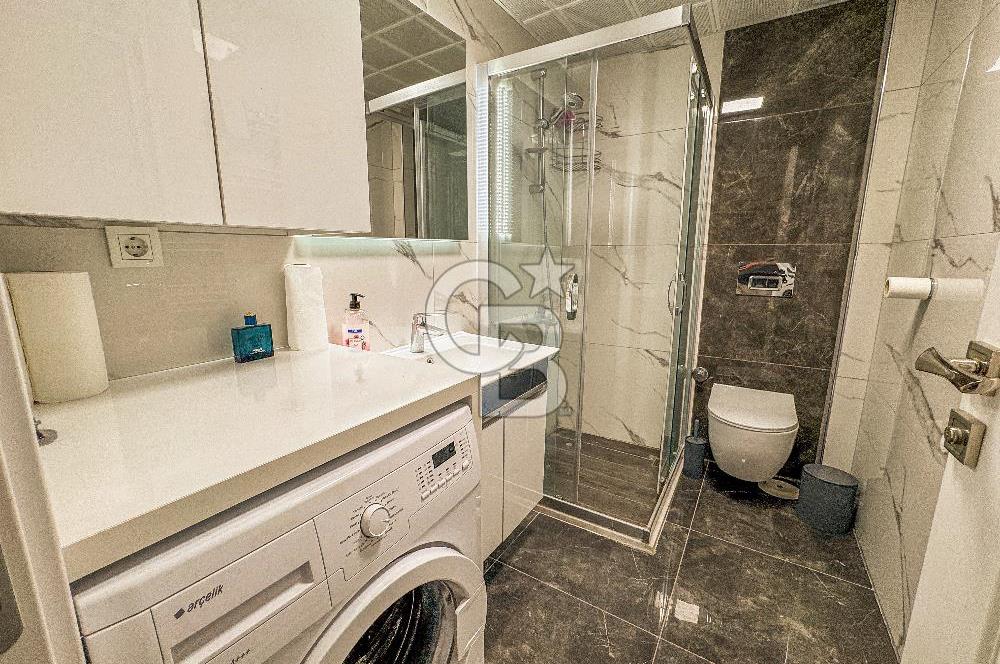 KARŞIYAKA ŞEMİKLER PARK CEPHELİ EŞYALI KİRALIK 2+1 DAİRE