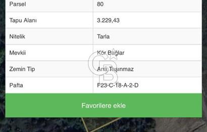 ŞİLE GEREDELİDE DOĞAYLA İÇ İÇE 3.229 M² GENİŞ ARAZİ