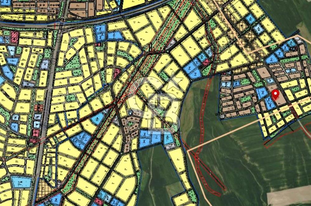 ESKİPOLATLI ŞENTEPE 1871 m² 6 KAT 0,70 EMSAL İMARLI SATILIK ARSA
