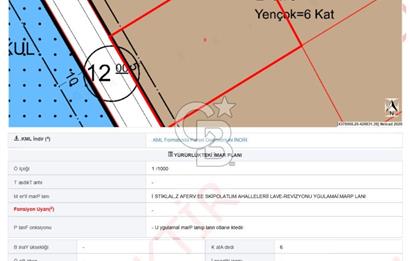 ESKİPOLATLI ŞENTEPE 1871 m² 6 KAT 0,70 EMSAL İMARLI SATILIK ARSA