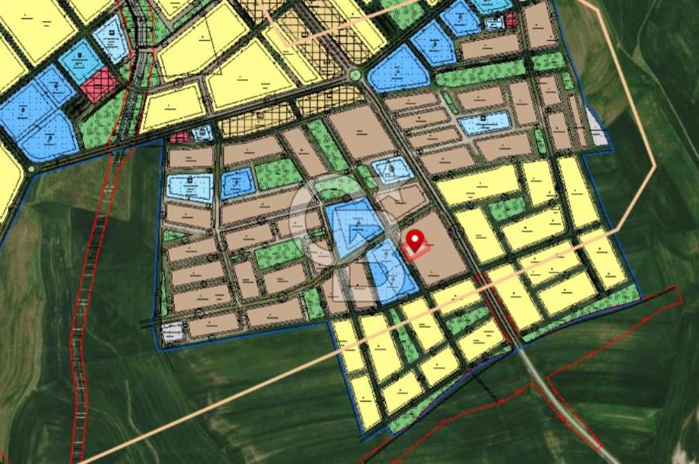 ESKİPOLATLI ŞENTEPE 1871 m² 6 KAT 0,70 EMSAL İMARLI SATILIK ARSA