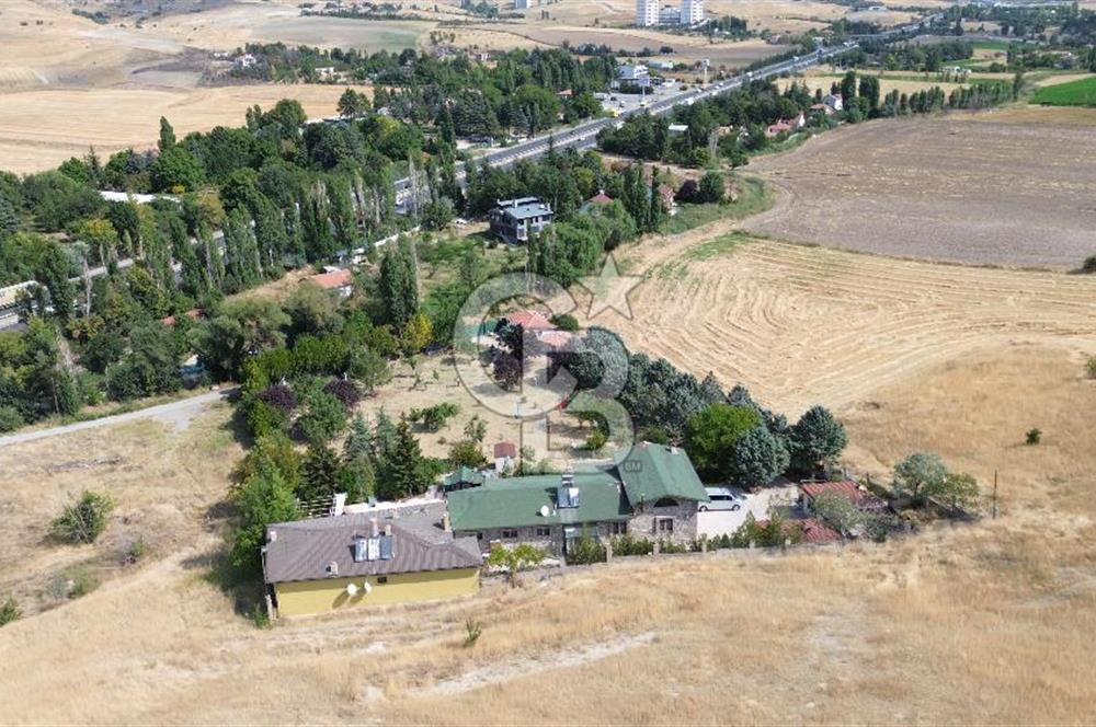 ESKİŞEHİR YOLUNA SIFIR SATILIK 6000 M2 ÇİFTLİK ARAZİSİ VE LÜKS VİLLA