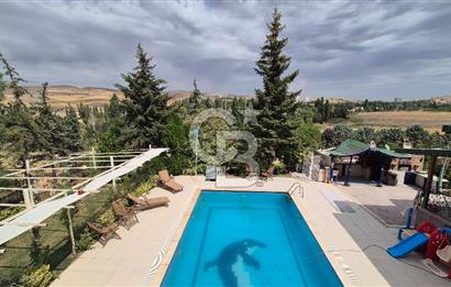 ESKİŞEHİR YOLUNA SIFIR SATILIK 6000 M2 ÇİFTLİK ARAZİSİ VE LÜKS VİLLA