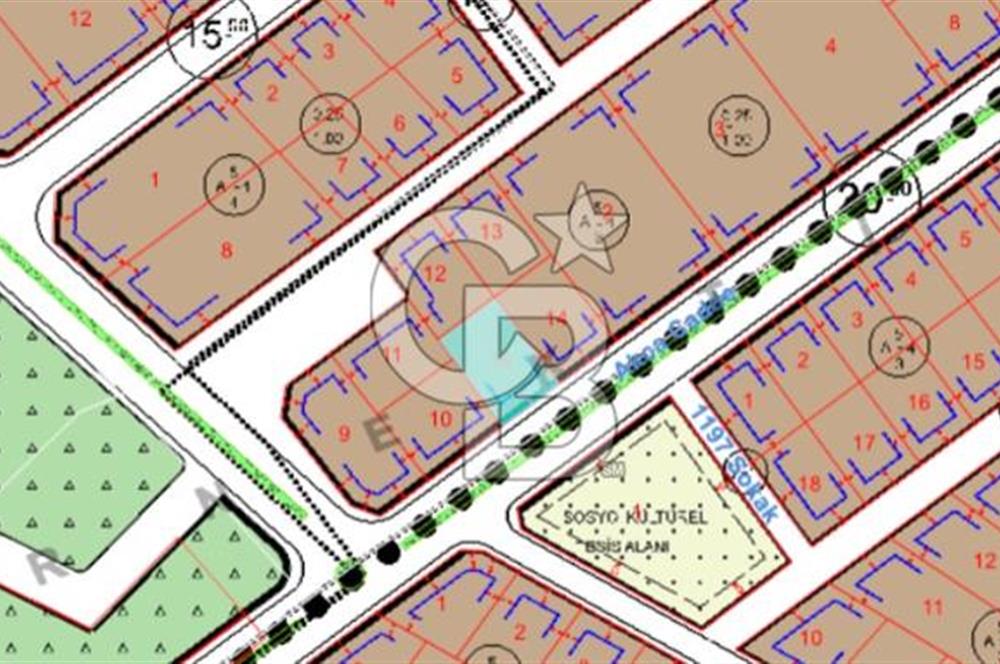KARAHASANLI BÖLGESİ ANA YOL ÜSTÜ SATILIK B+4 İMARLI ARSA