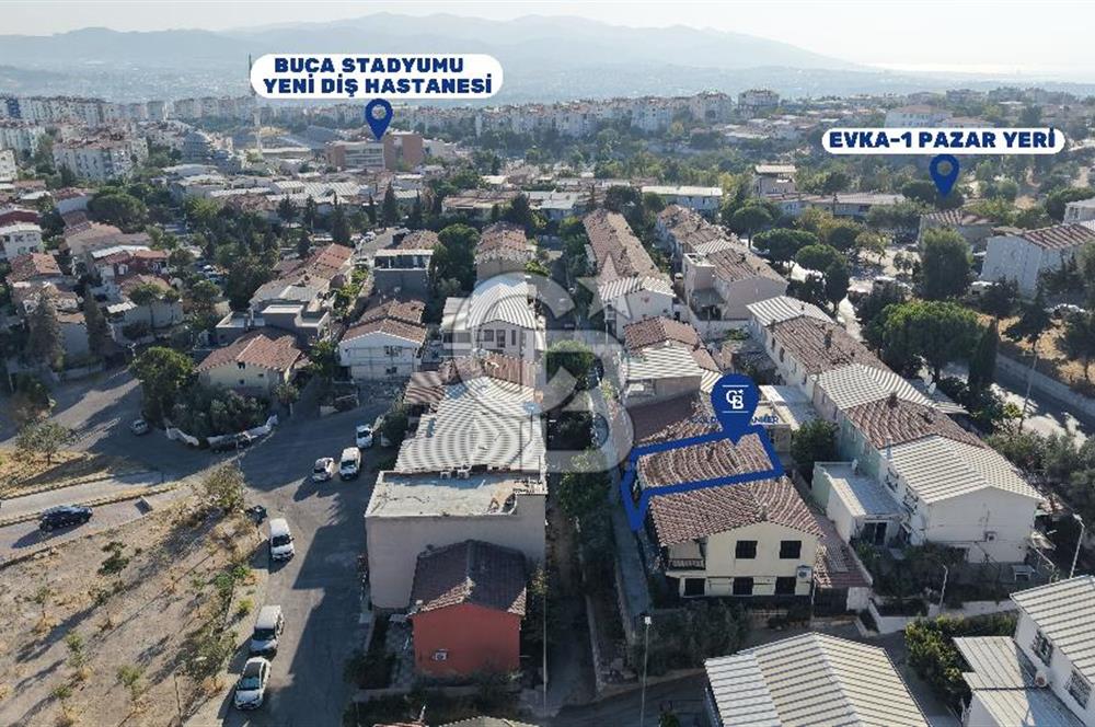 Buca Murathan'da Önü Açık Tadilatlı Bahçeli Manzaralı Dubleks