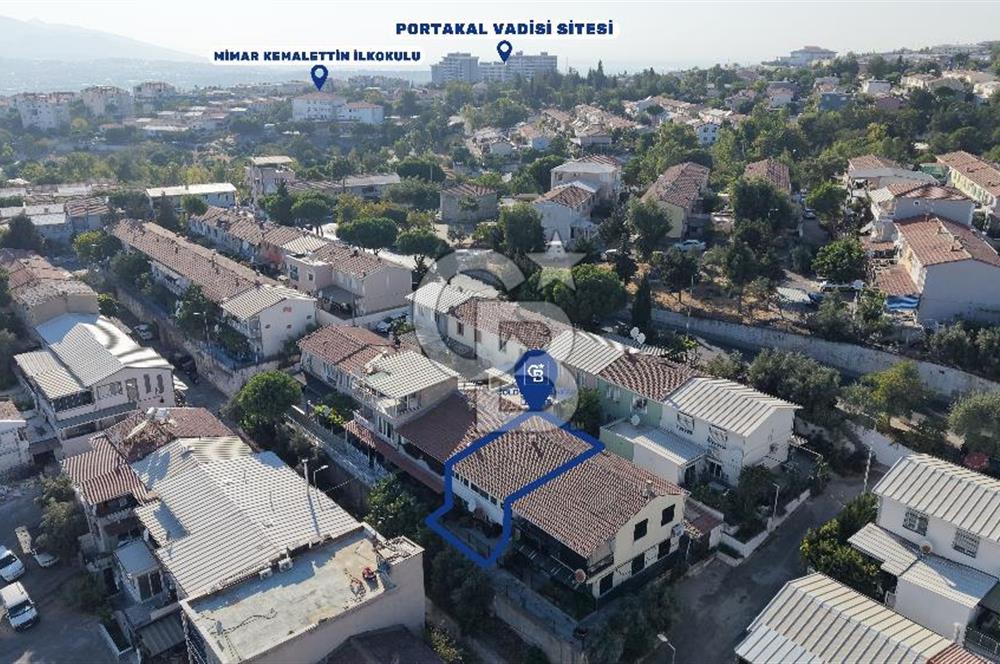 Buca Murathan'da Önü Açık Tadilatlı Bahçeli Manzaralı Dubleks