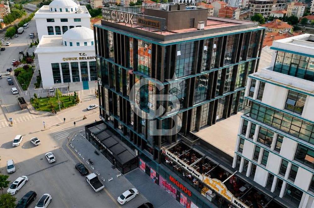 ÇUBUK TİCARET MERKEZİNDE PRESTİJLİ LOKASYONDA HAZIR İŞ YERİ