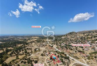 EZİNE KAYACIKTA BOZCAADA MANZARALI 1228 M2 AVLULU AĞİL NİTELİĞİNDE YAPI İZNİ ALINABİLİR FIRSAT ARAZİ - 3 - 371885