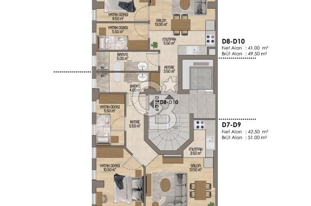KAĞITHANE MERKEZ'DE YIL SONU TESLİM ŞEHİR MANZARALI 2+1 DAİRE