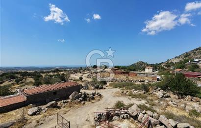 EZİNE KAYACIKTA BOZCAADA MANZARALI 1228 M2 AVLULU AĞİL NİTELİĞİNDE YAPI İZNİ ALINABİLİR FIRSAT ARAZİ