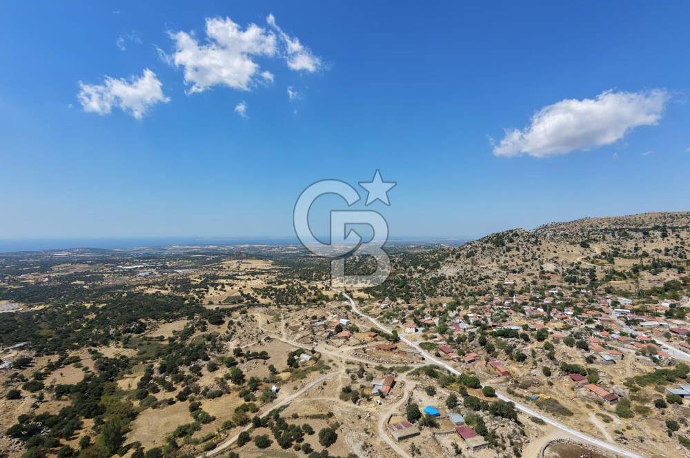 EZİNE KAYACIKTA BOZCAADA MANZARALI 1228 M2 AVLULU AĞİL NİTELİĞİNDE YAPI İZNİ ALINABİLİR FIRSAT ARAZİ