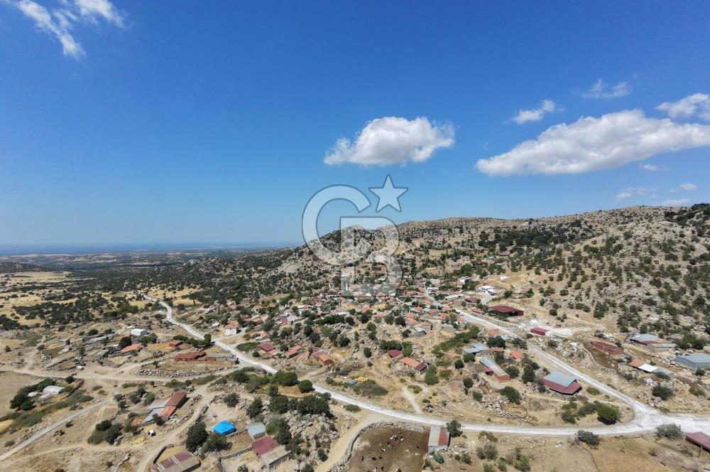 EZİNE KAYACIKTA BOZCAADA MANZARALI 1228 M2 AVLULU AĞİL NİTELİĞİNDE YAPI İZNİ ALINABİLİR FIRSAT ARAZİ