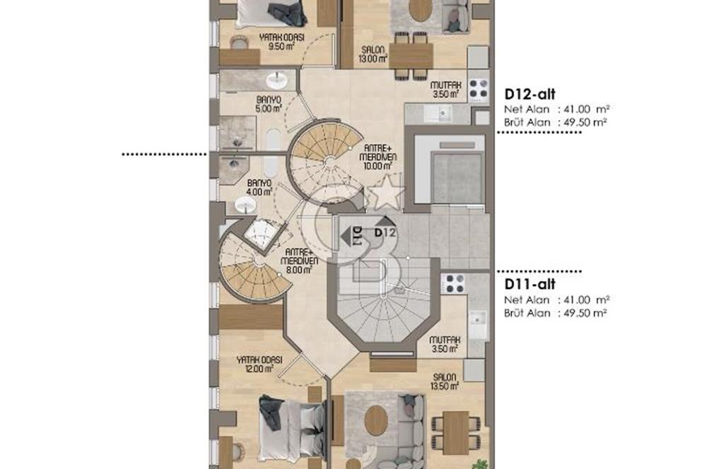 KAĞITHANE MERKEZ'DE YENİ PROJE PANORAMİK MANZARALI 3+1 DUBLEKS