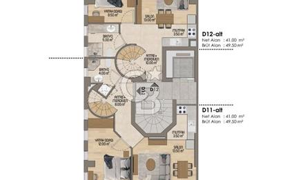 KAĞITHANE MERKEZ'DE YENİ PROJE PANORAMİK MANZARALI 3+1 DUBLEKS