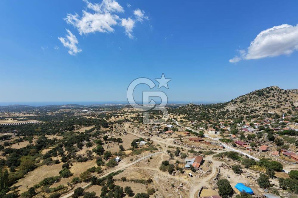 EZİNE KAYACIKTA BOZCAADA MANZARALI 1228 M2 AVLULU AĞİL NİTELİĞİNDE YAPI İZNİ ALINABİLİR FIRSAT ARAZİ