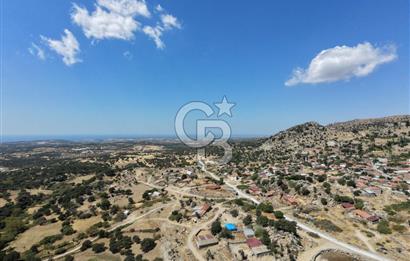 EZİNE KAYACIKTA BOZCAADA MANZARALI 1228 M2 AVLULU AĞİL NİTELİĞİNDE YAPI İZNİ ALINABİLİR FIRSAT ARAZİ