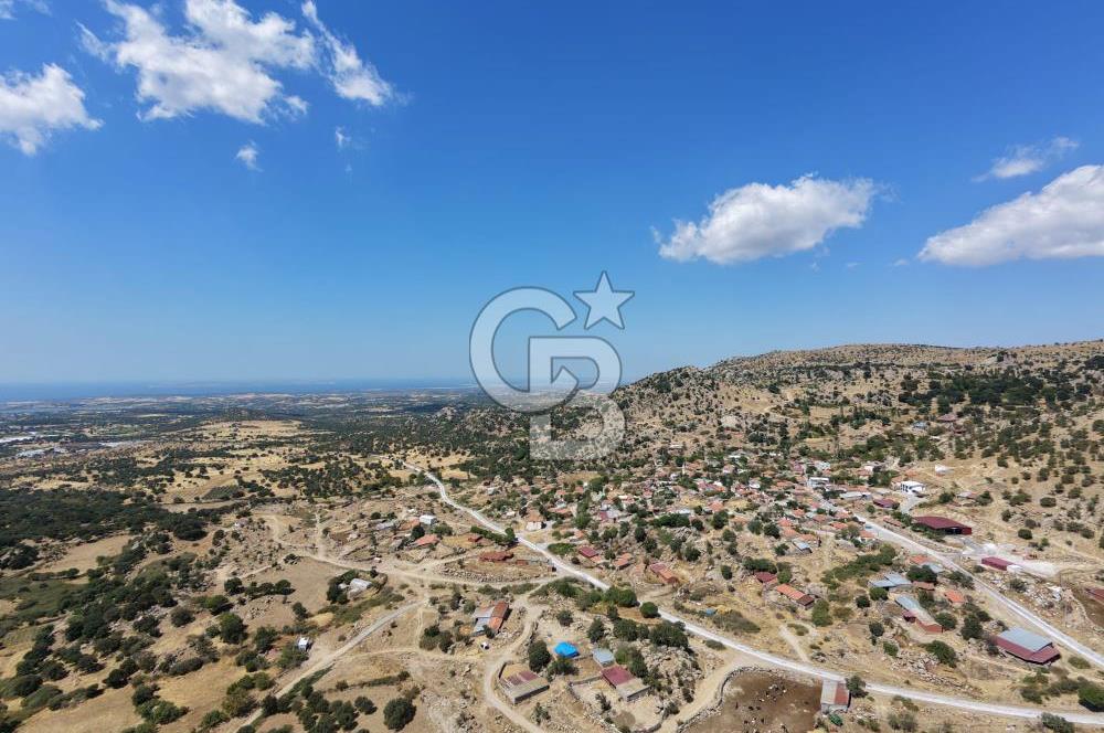 EZİNE KAYACIKTA BOZCAADA MANZARALI 1228 M2 AVLULU AĞİL NİTELİĞİNDE YAPI İZNİ ALINABİLİR FIRSAT ARAZİ