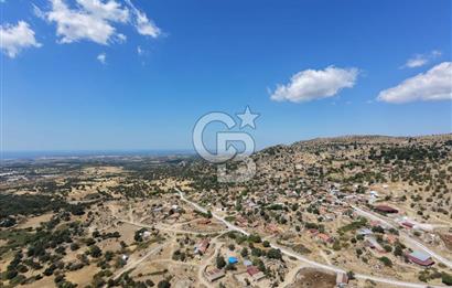 EZİNE KAYACIKTA BOZCAADA MANZARALI 1228 M2 AVLULU AĞİL NİTELİĞİNDE YAPI İZNİ ALINABİLİR FIRSAT ARAZİ