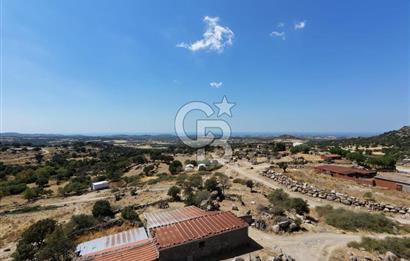 EZİNE KAYACIKTA BOZCAADA MANZARALI 1228 M2 AVLULU AĞİL NİTELİĞİNDE YAPI İZNİ ALINABİLİR FIRSAT ARAZİ