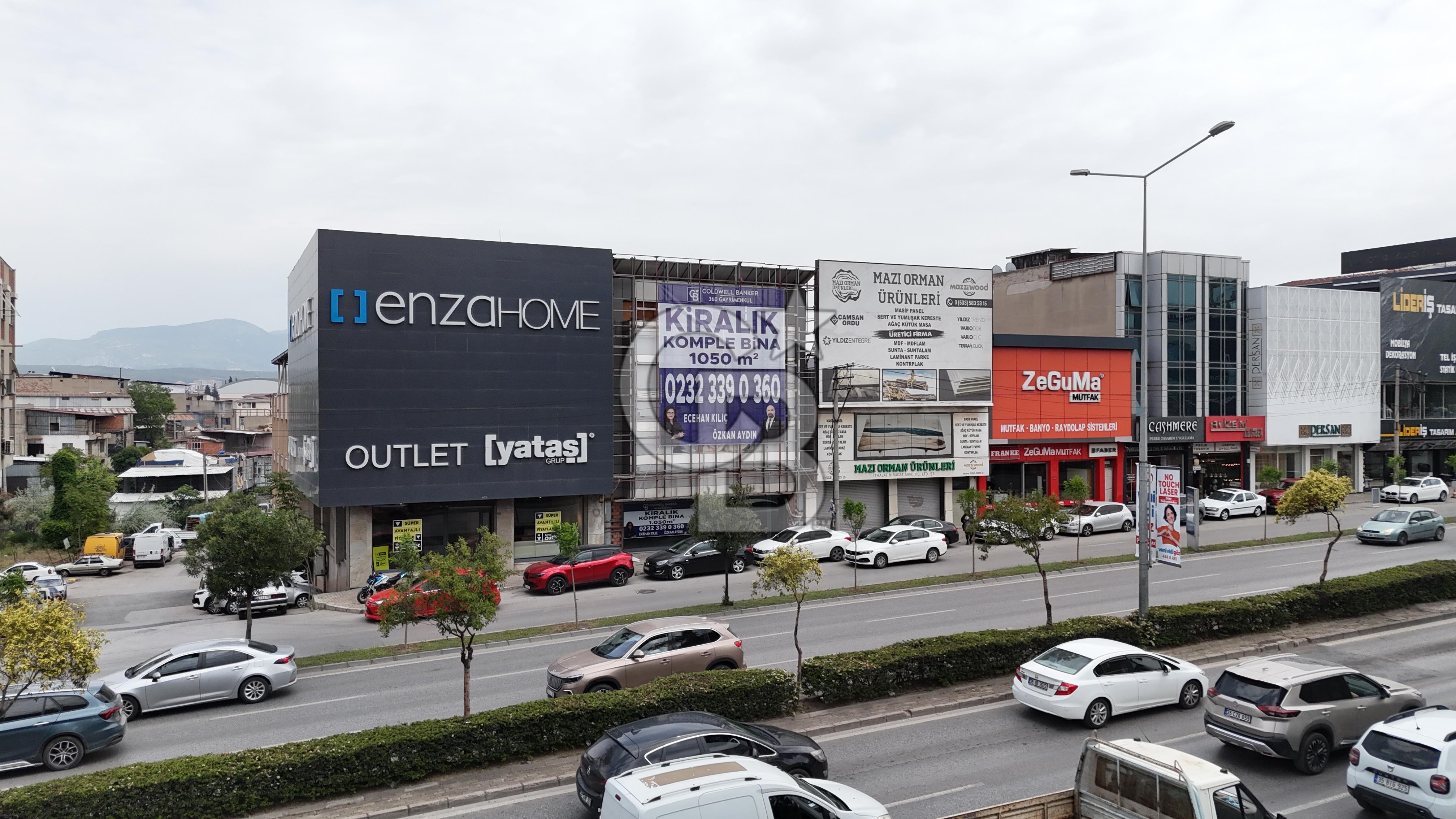 Yeşillik Caddesi 10m Cepheli Komple Kiralık Bina