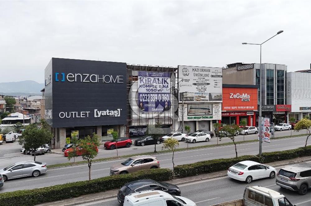 Yeşillik Caddesi 10m Cepheli Komple Kiralık Bina