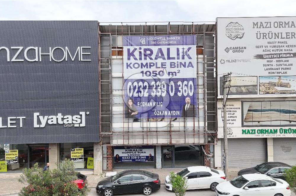 Yeşillik Caddesi 10m Cepheli Komple Kiralık Bina
