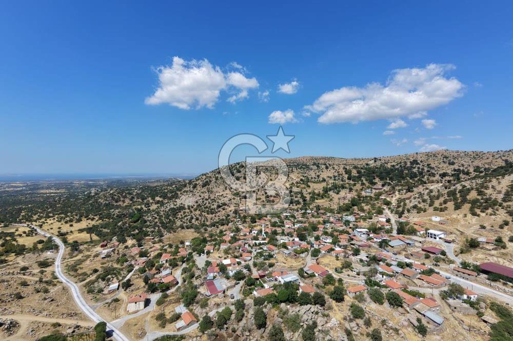 EZİNE KAYACIKTA BOZCAADA MANZARALI 1228 M2 AVLULU AĞİL NİTELİĞİNDE YAPI İZNİ ALINABİLİR FIRSAT ARAZİ
