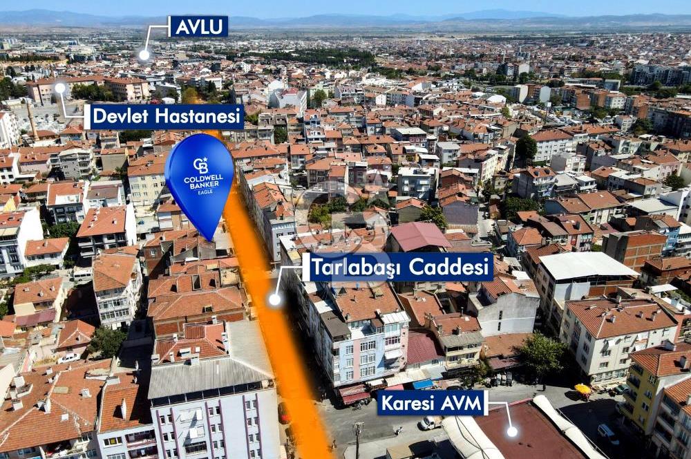 CB EAGLE'DAN TARLABAŞI CAD. ÜZERİ SATILIK 65m² İŞ YERİ