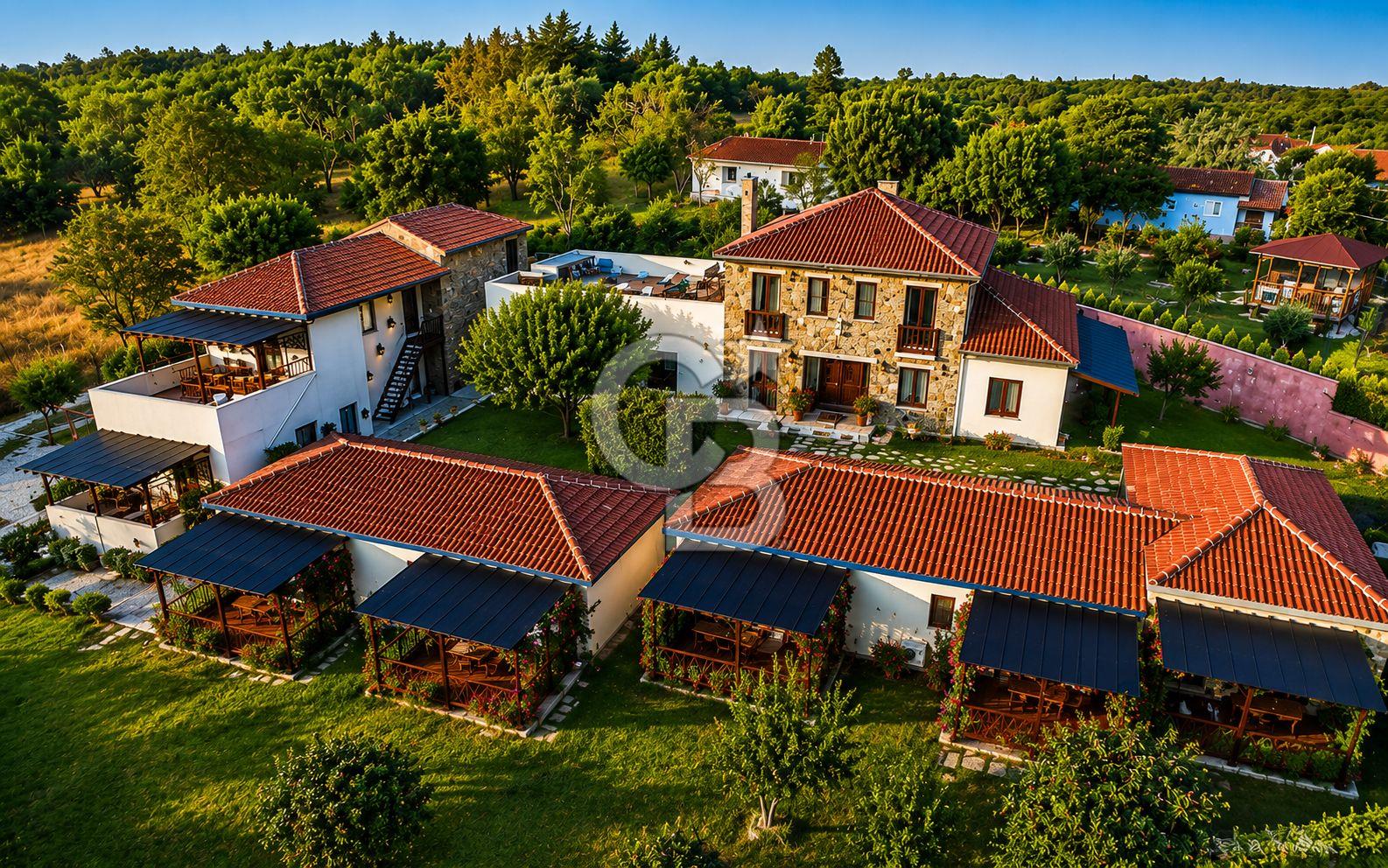 Çanakkale / Eceabatta doğanın içerisinde 10 odalı pansiyon / apart