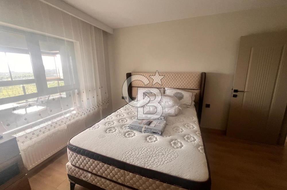 GÖKDEMİR CİTY 'DE LÜKS EŞYALI GÜVENLİKLİ MANZARALI 1+1