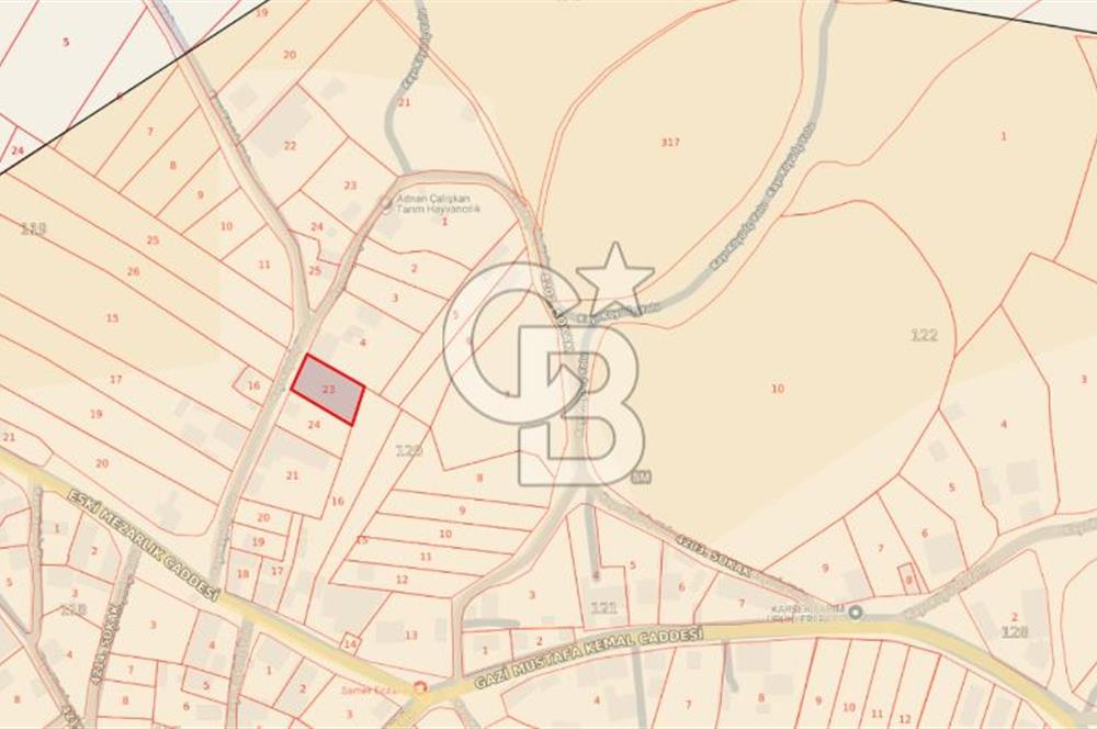 TEKİRDAĞ SÜLEYMANPAŞA KAYI MAHALLESİ KÖY İÇİNDE 949 m² ARSA