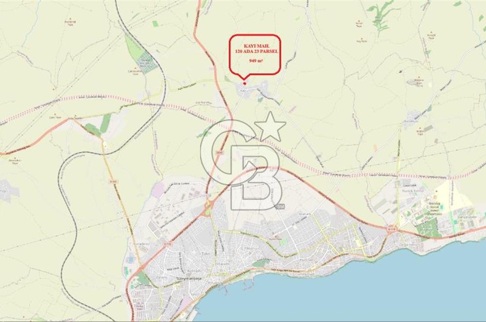 TEKİRDAĞ SÜLEYMANPAŞA KAYI MAHALLESİ KÖY İÇİNDE 949 m² ARSA