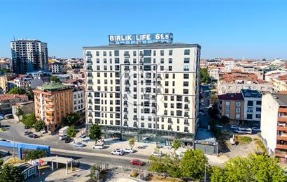 BAYRAMPAŞA BİRLİK LİFE 61.5 SATILIK 2+1 DAİRE BÜYÜK TİP ÖN CEPHE
