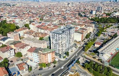 BAYRAMPAŞA BİRLİK LİFE 61.5 SATILIK 2+1 DAİRE BÜYÜK TİP ÖN CEPHE