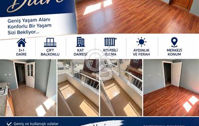 ŞAHİNTEPE’DE ÇİFT BALKONLU, GENİŞ VE FERAH 3+1 KİRALIK DAİRE