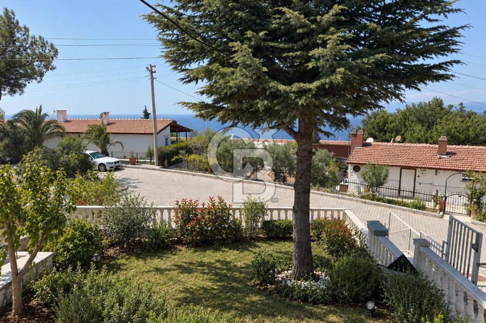 Doğankent Sitesinde 308 M² Bahçeli, Deniz Manzaralı Villa
