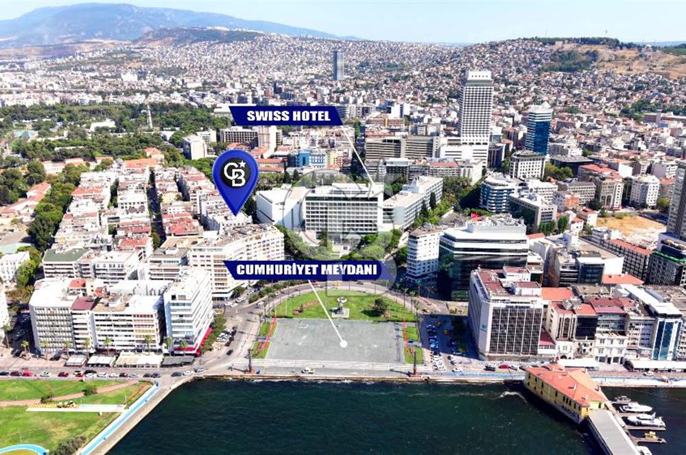 İzmir Alsancak'ta Merkezi Konumda 3+1 Geniş Daire Satılık