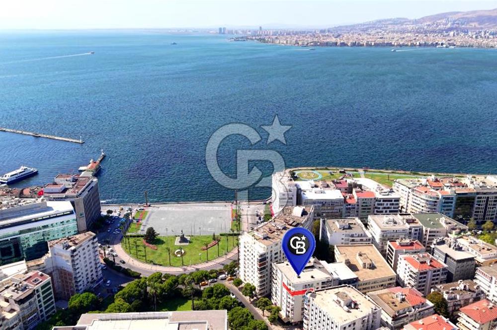 İzmir Alsancak'ta Merkezi Konumda 3+1 Geniş Daire Satılık
