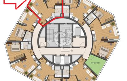 MALTEPE ALTAYÇEŞME DAP BURGU KULE KİRALIK EŞYALI 45m2 1+1 DAİRE
