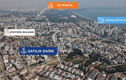 KONYAALTI KUŞKAVAĞINDA DENİZE YAKIN SATILIK 2+1