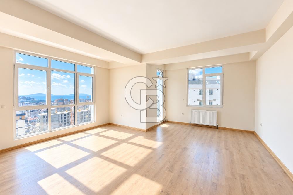 MALTEPE ESENKENT' TE ADALAR MANZARALI SİTE İÇİ SIFIR 4+1 SATILIK DAİRE