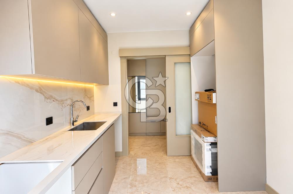 GÖZTEPE GÜNEBAKAN SOKAK' TA SIFIR BİNADA BALKONLU ÖNÜ KAPANMAZ 3+1 DAİRE
