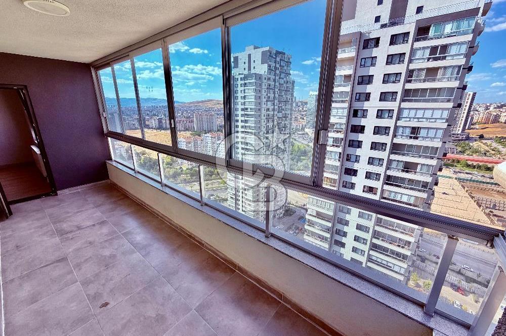 ERYAMAN REFERANS ANKARA'DA 26'NCI KAT KAPALI BALKON 2+1 KİRALIK