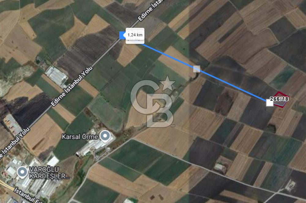 Tekirdağ Ergene Vakıflar'da Satılık Tarla