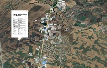 Tekirdağ Ergene Vakıflar'da Satılık Tarla